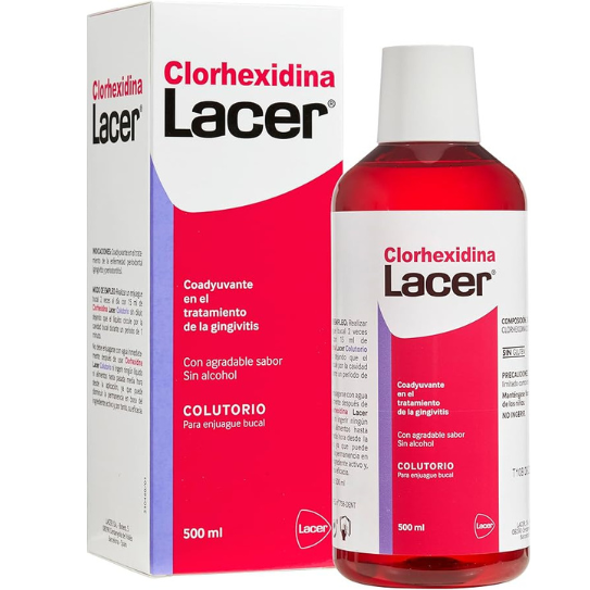 Colutorio Lacer Clorhexidina 500mL